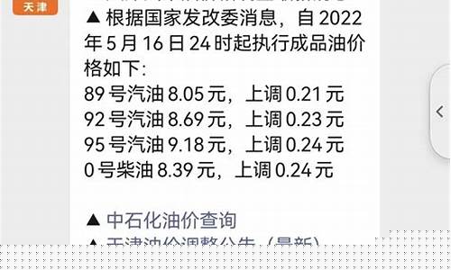 天津油价格是多少_天津现行油价是多少