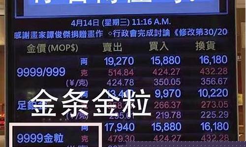 价多少查询_澳门金价2月26