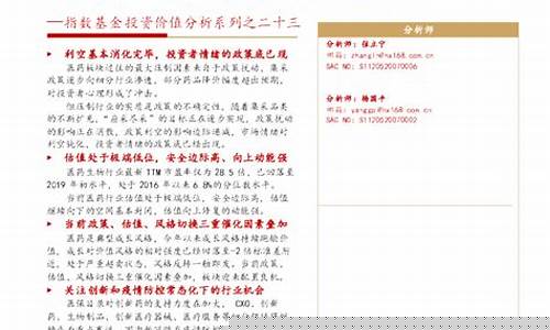 医药基金价值分析_医药基金2021行情