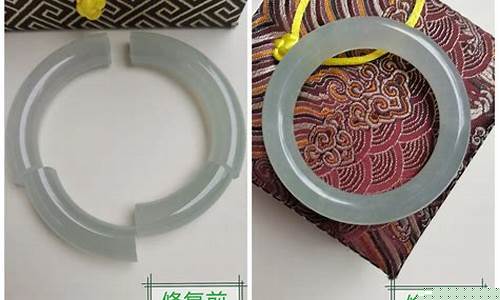 玉镯修复描金图案_玉镯修复白金价格