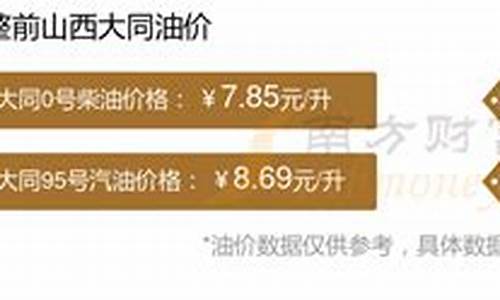 大同哪里油价最低_大同油价查询