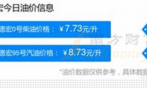德宏今日油价92汽油_德宏最便宜的油价