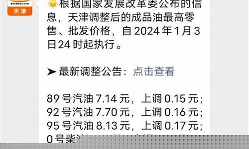 天津油价最新消息_天津油价最新动态价格