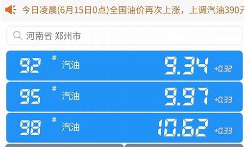 郑州中牟最新油价查询_郑州中牟最新油价查询今天